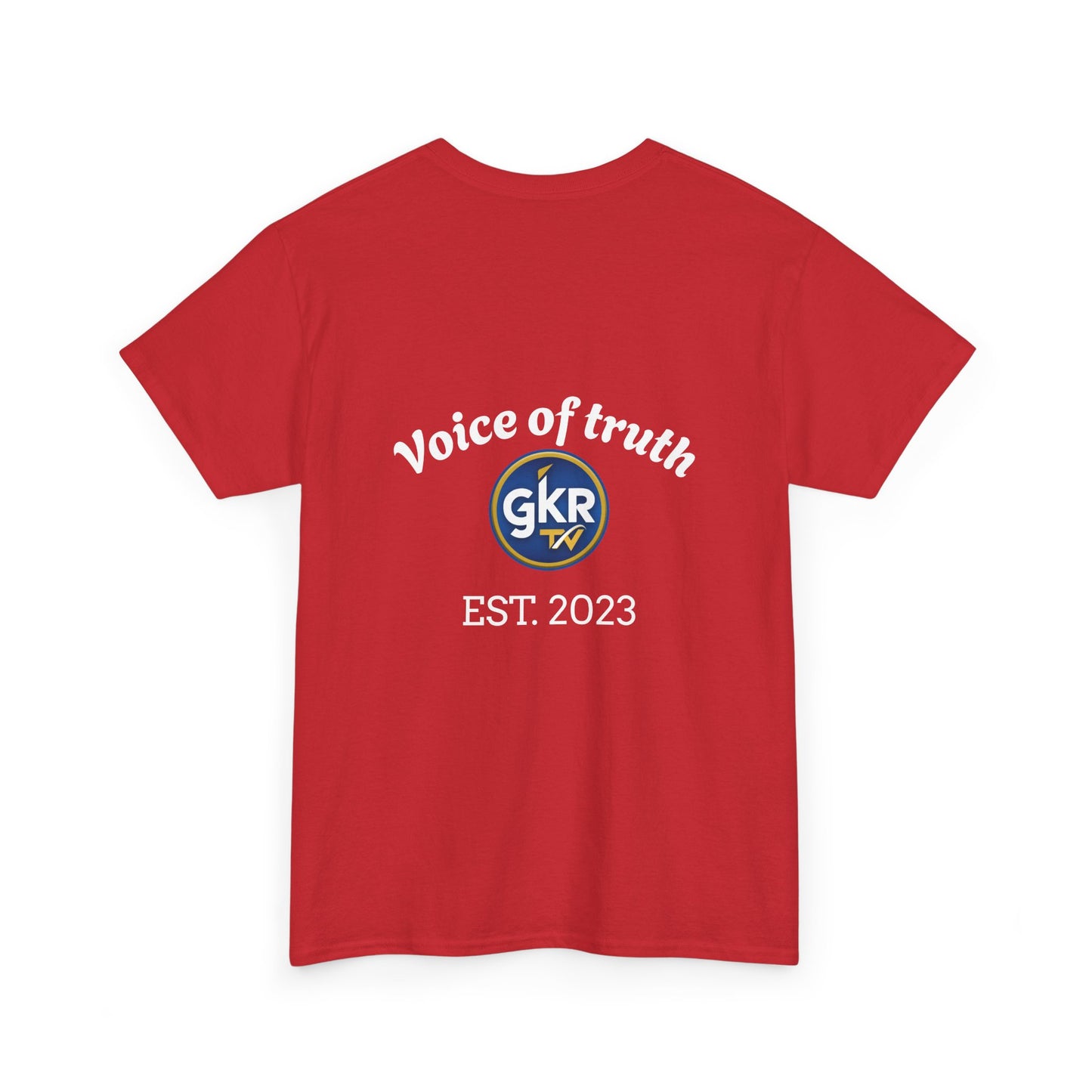Voice of Truth GKR Logo Tee — Branded Graphic T-Shirt (EST. 2023)