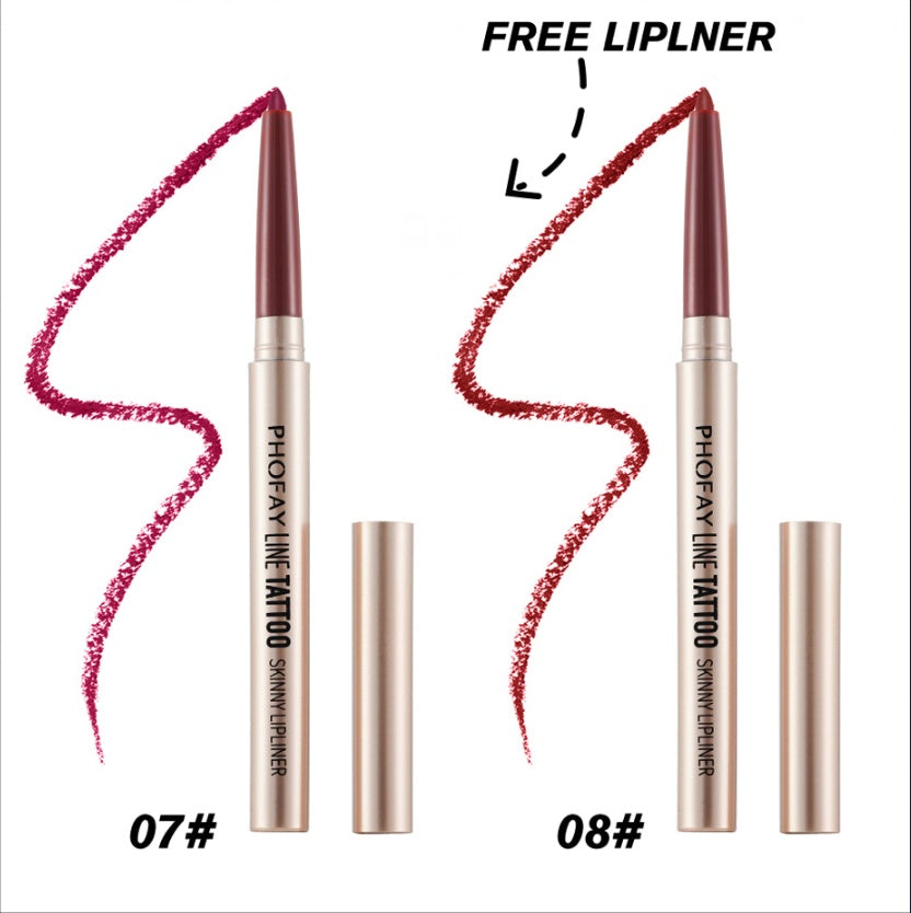 PHOFAY Waterproof Lip Liner Pencil – Long Lasting & Smudge Proof