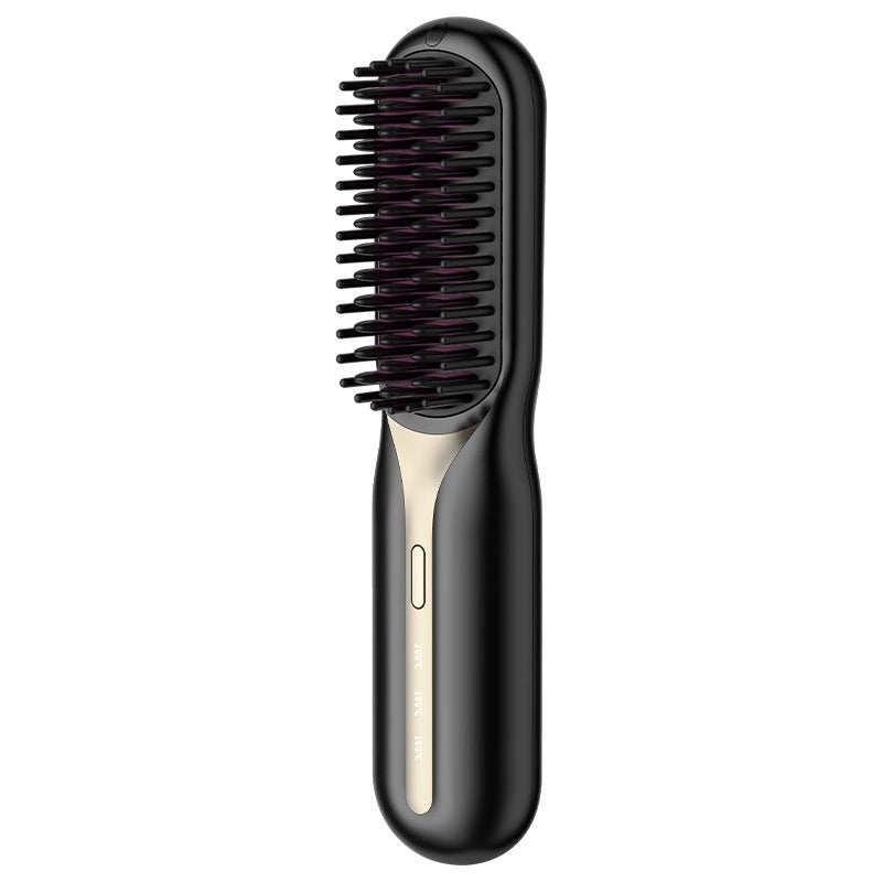 Home Straight Comb Wireless Charging Hair Straightener Brush