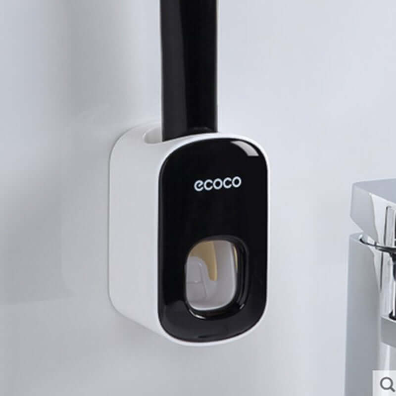 Wall Mounted Automatic Toothpaste Dispenser Set bathroom organizer