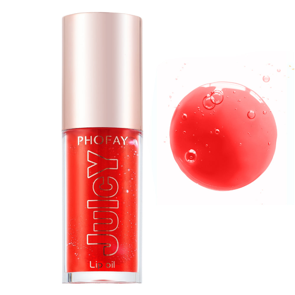 PHOFAY Juicy Lip Oil – Hydrating, Glossy & Non-Sticky Lip Care