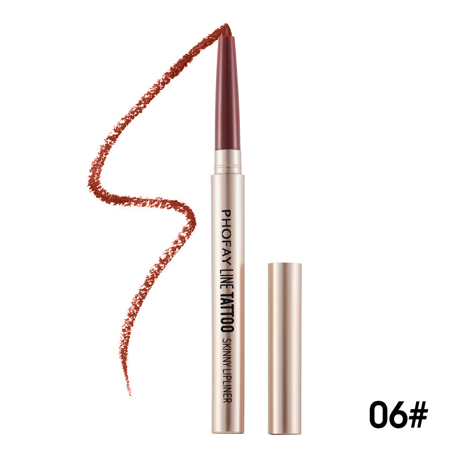 PHOFAY Waterproof Lip Liner Pencil – Long Lasting & Smudge Proof