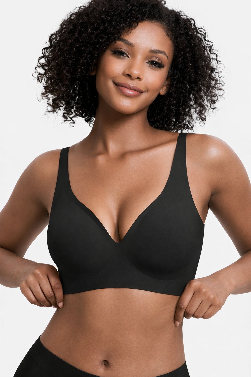 Seamless Wireless Push-Up Comfort Bralette for Women