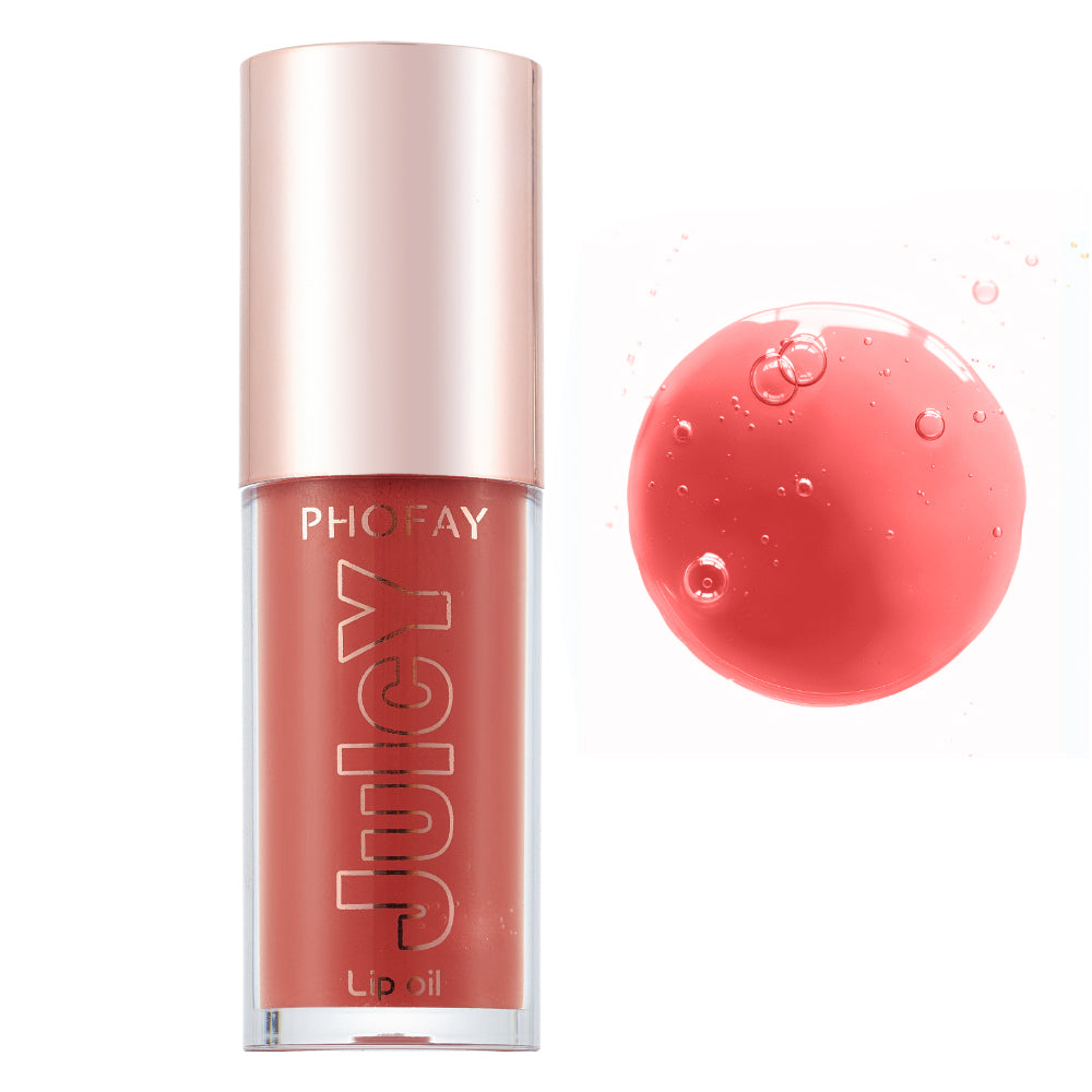 PHOFAY Juicy Lip Oil – Hydrating, Glossy & Non-Sticky Lip Care