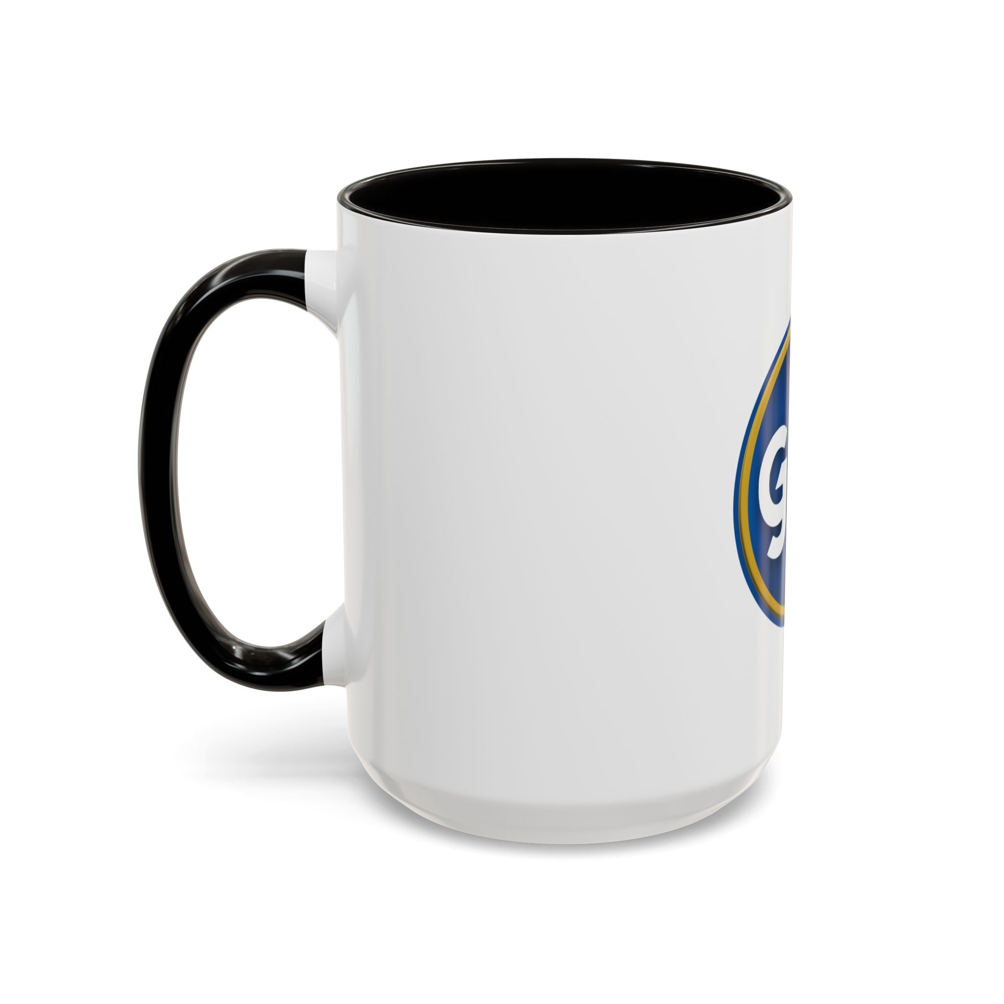 GKR TV Logo Mug — Color Accent Coffee Cup (11oz & 15oz)