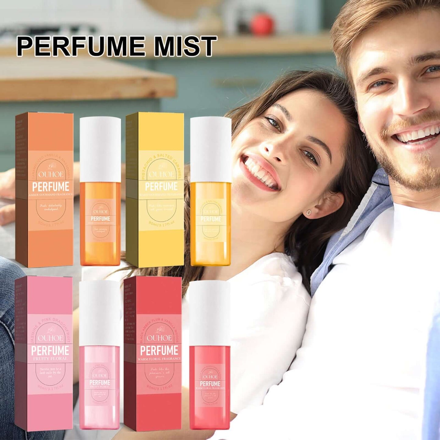 OUHOE Perfume Long Lasting Fragrance bottle design