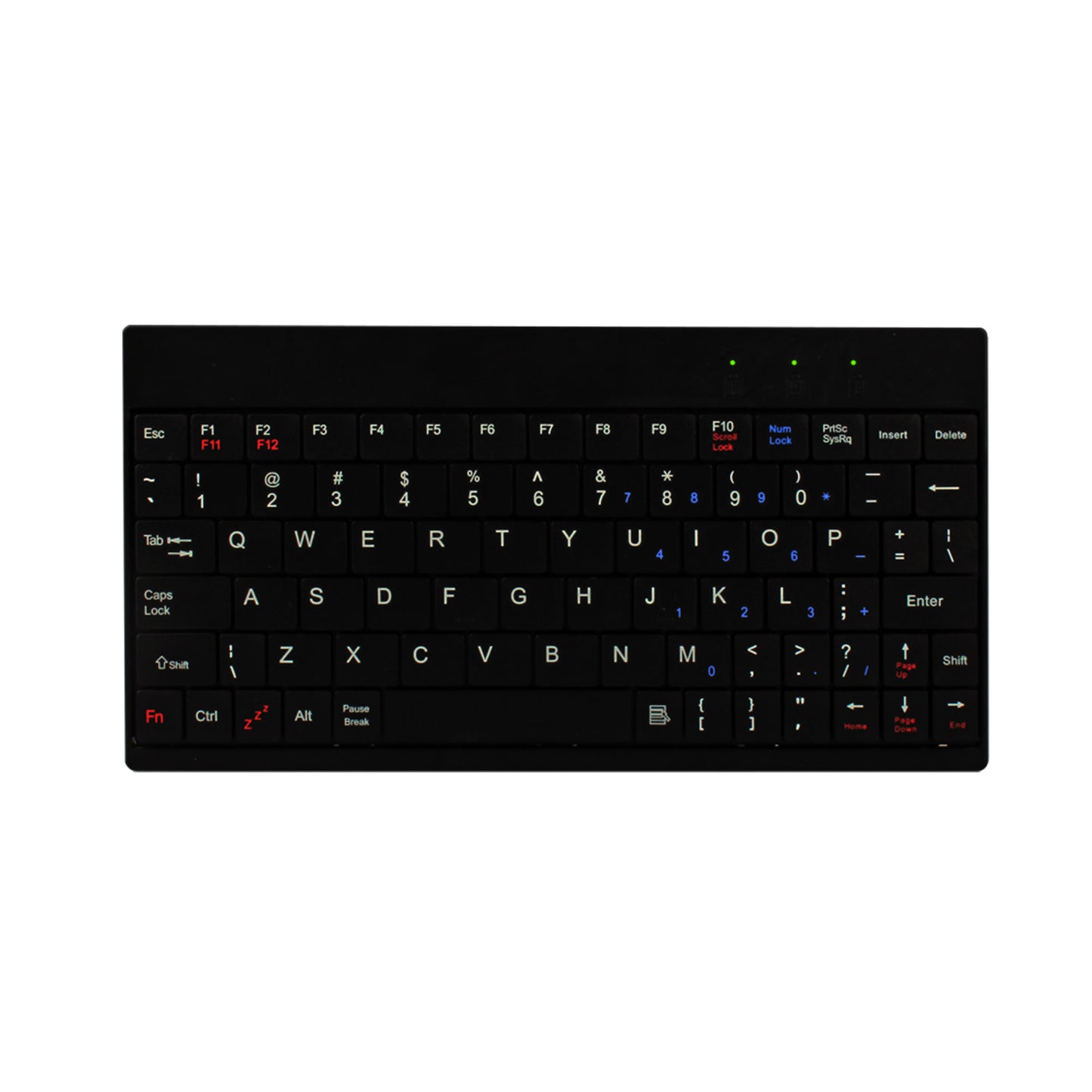 Mini USB Wired Keyboard – Compact Portable 80-Key Keyboard for Laptop, PC & Office Use