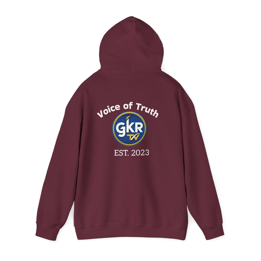 GKR TV 'Voice of Truth' Hoodie – Est. 2023 Logo Pullover