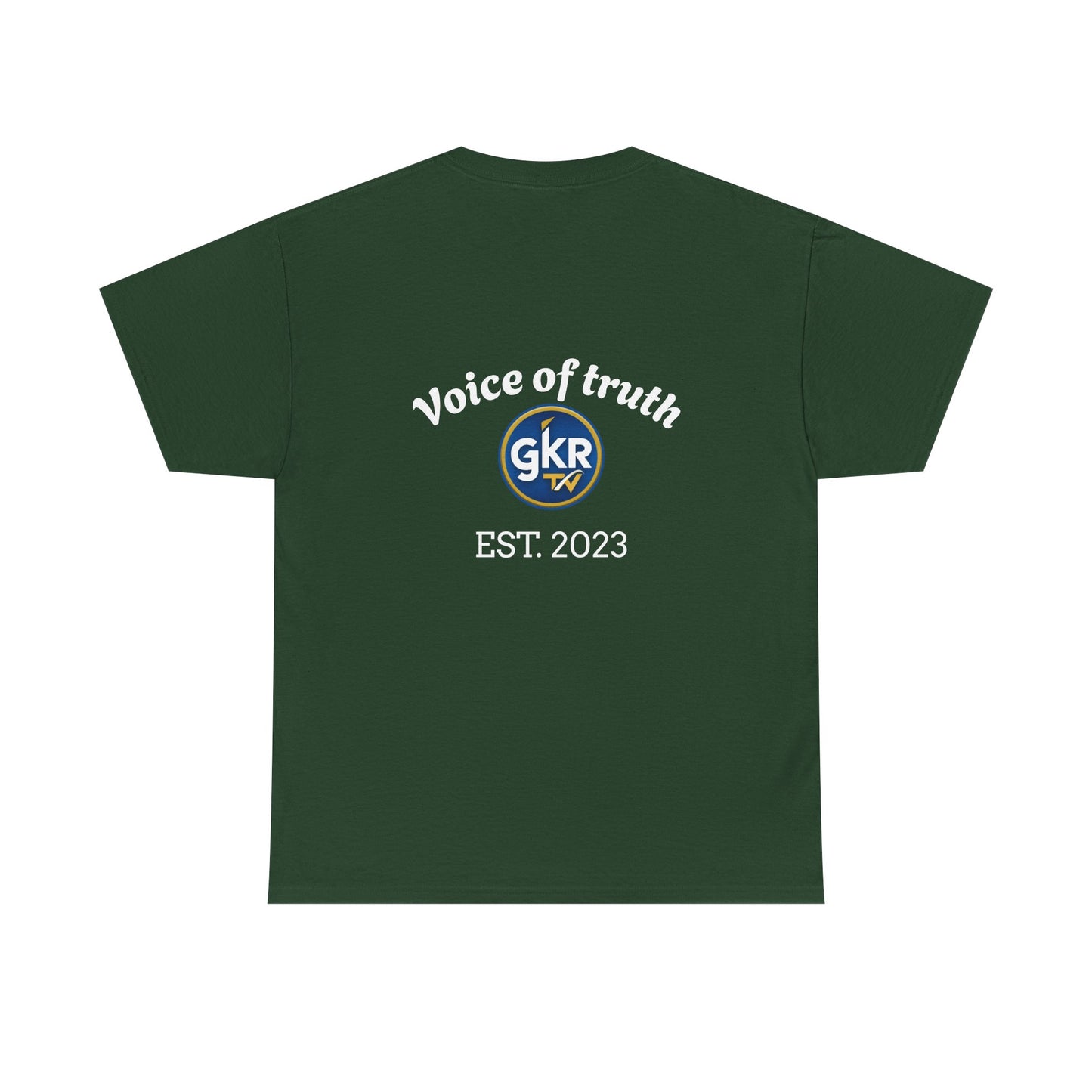 Voice of Truth GKR Logo Tee — Branded Graphic T-Shirt (EST. 2023)