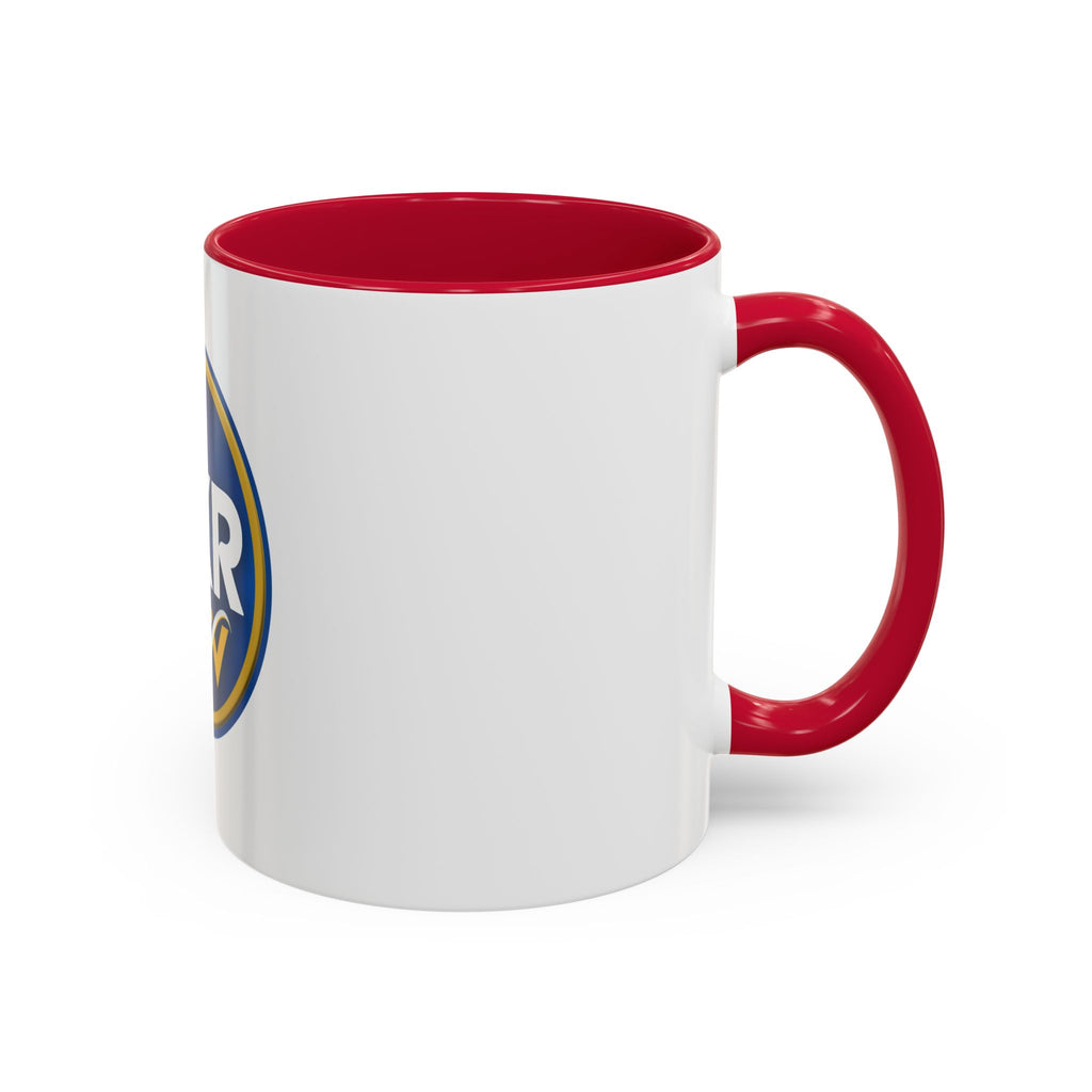GKR TV Logo Mug — Color Accent Coffee Cup (11oz & 15oz)