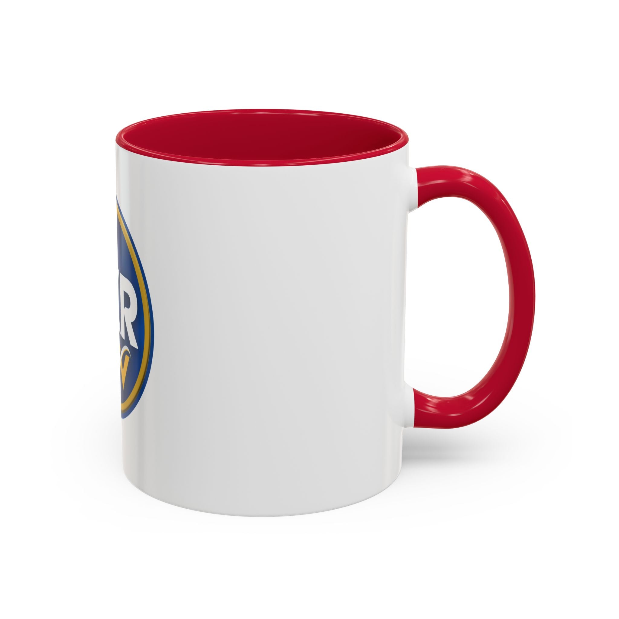 GKR TV Logo Mug — Color Accent Coffee Cup (11oz & 15oz)