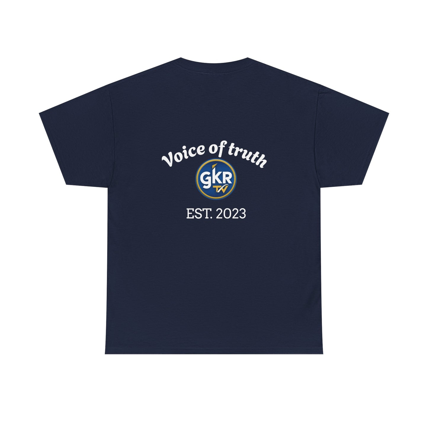 Voice of Truth GKR Logo Tee — Branded Graphic T-Shirt (EST. 2023)