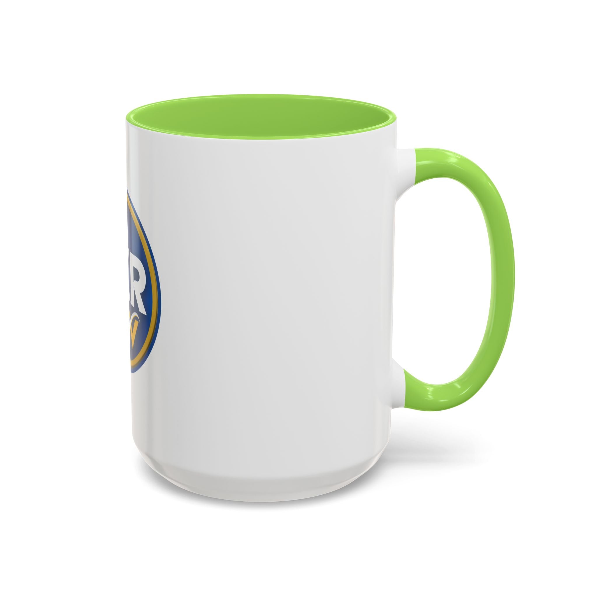GKR TV Logo Mug — Color Accent Coffee Cup (11oz & 15oz)