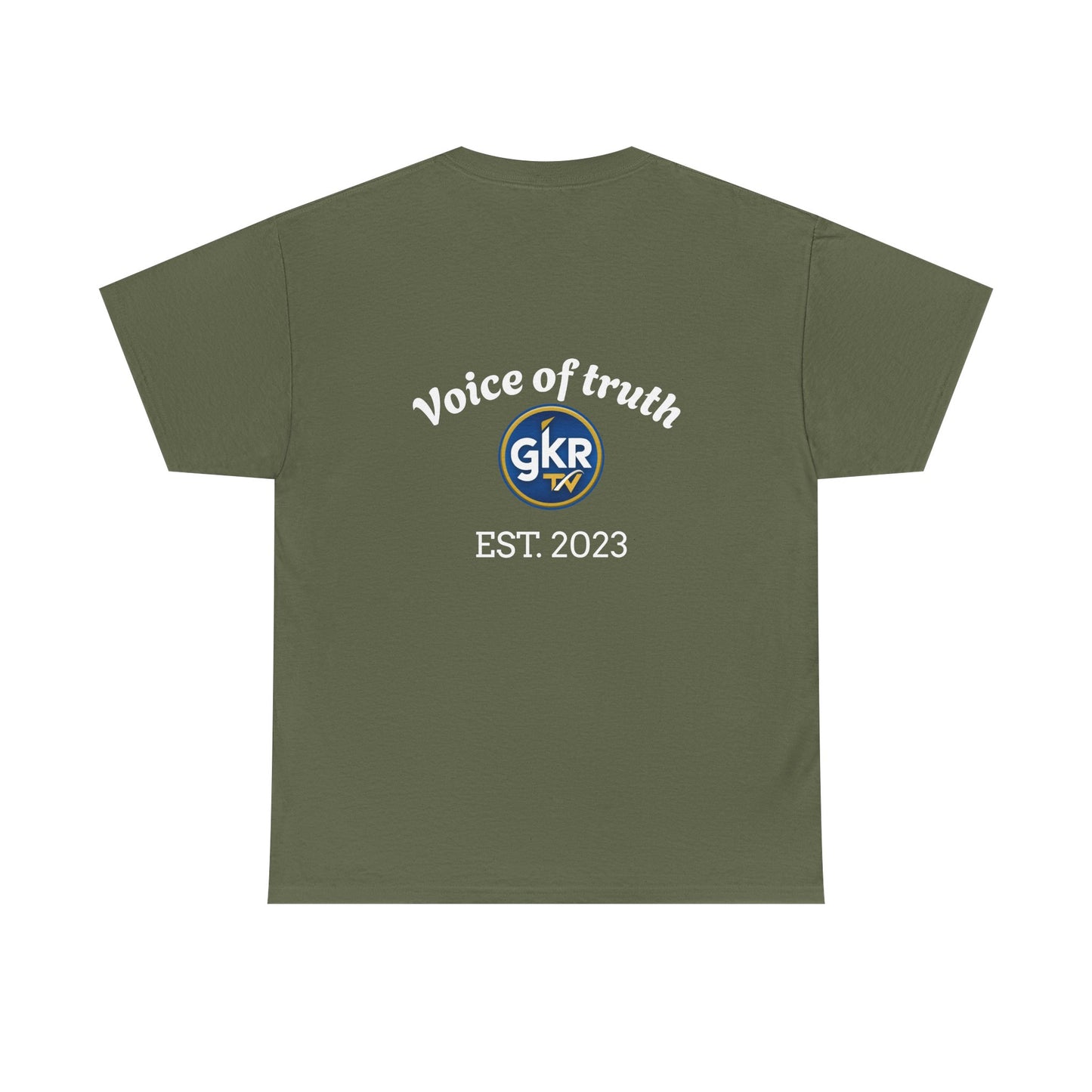 Voice of Truth GKR Logo Tee — Branded Graphic T-Shirt (EST. 2023)