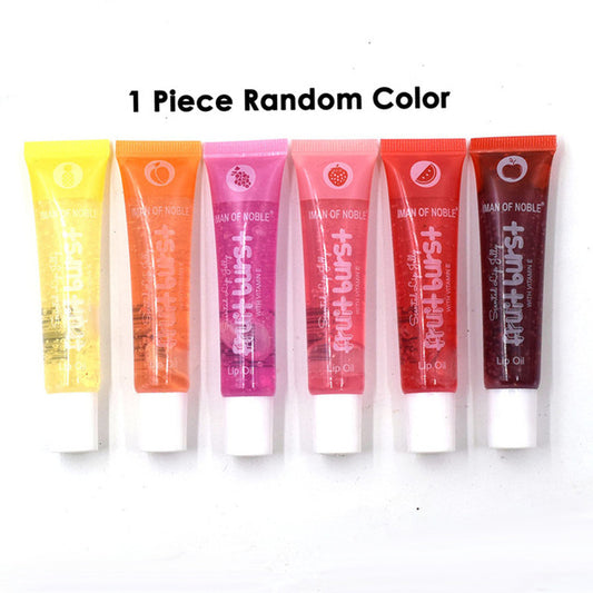 Fruit Burst Scented Lip Oil Gloss – Hydrating Plumping Lip Shine