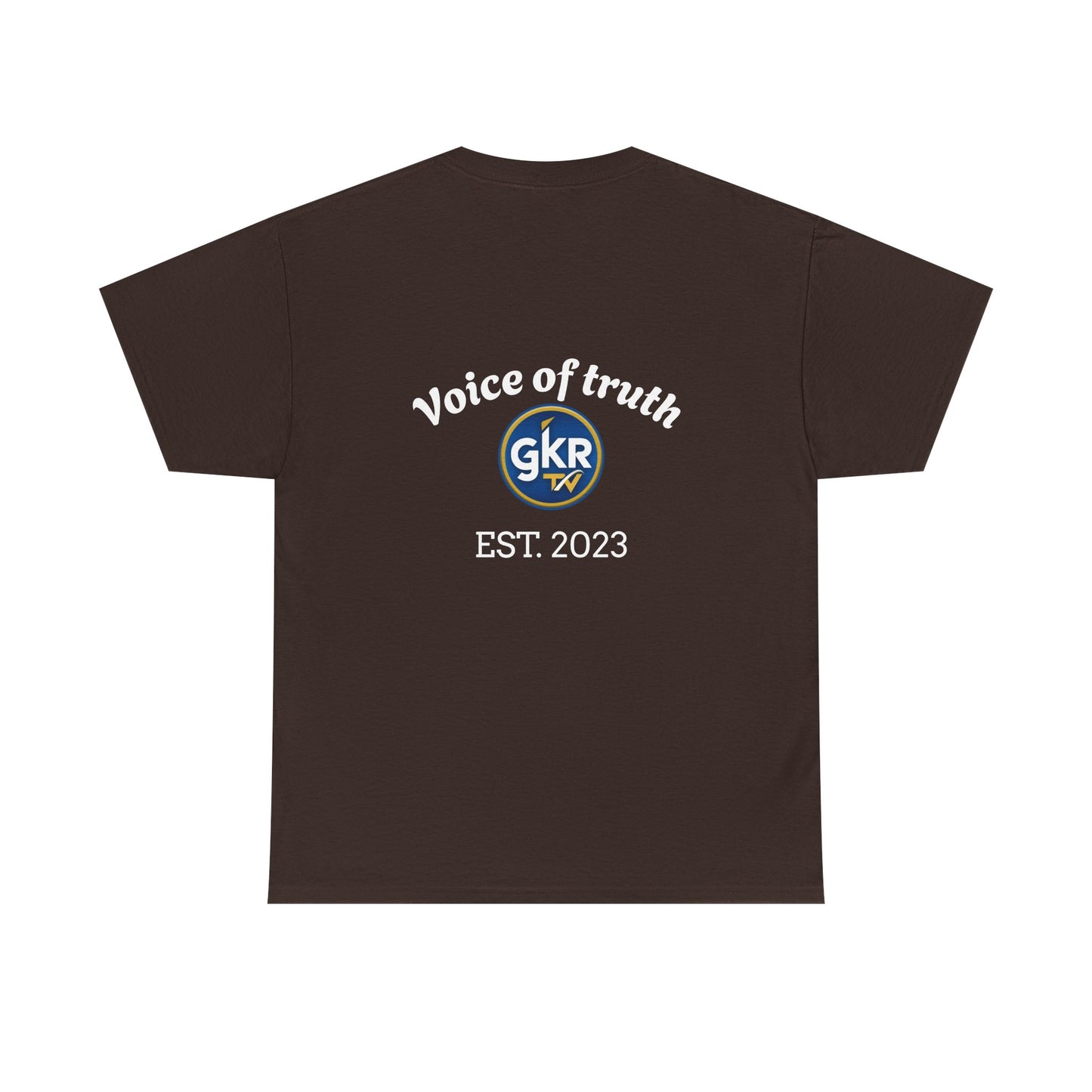 Voice of Truth GKR Logo Tee — Branded Graphic T-Shirt (EST. 2023)