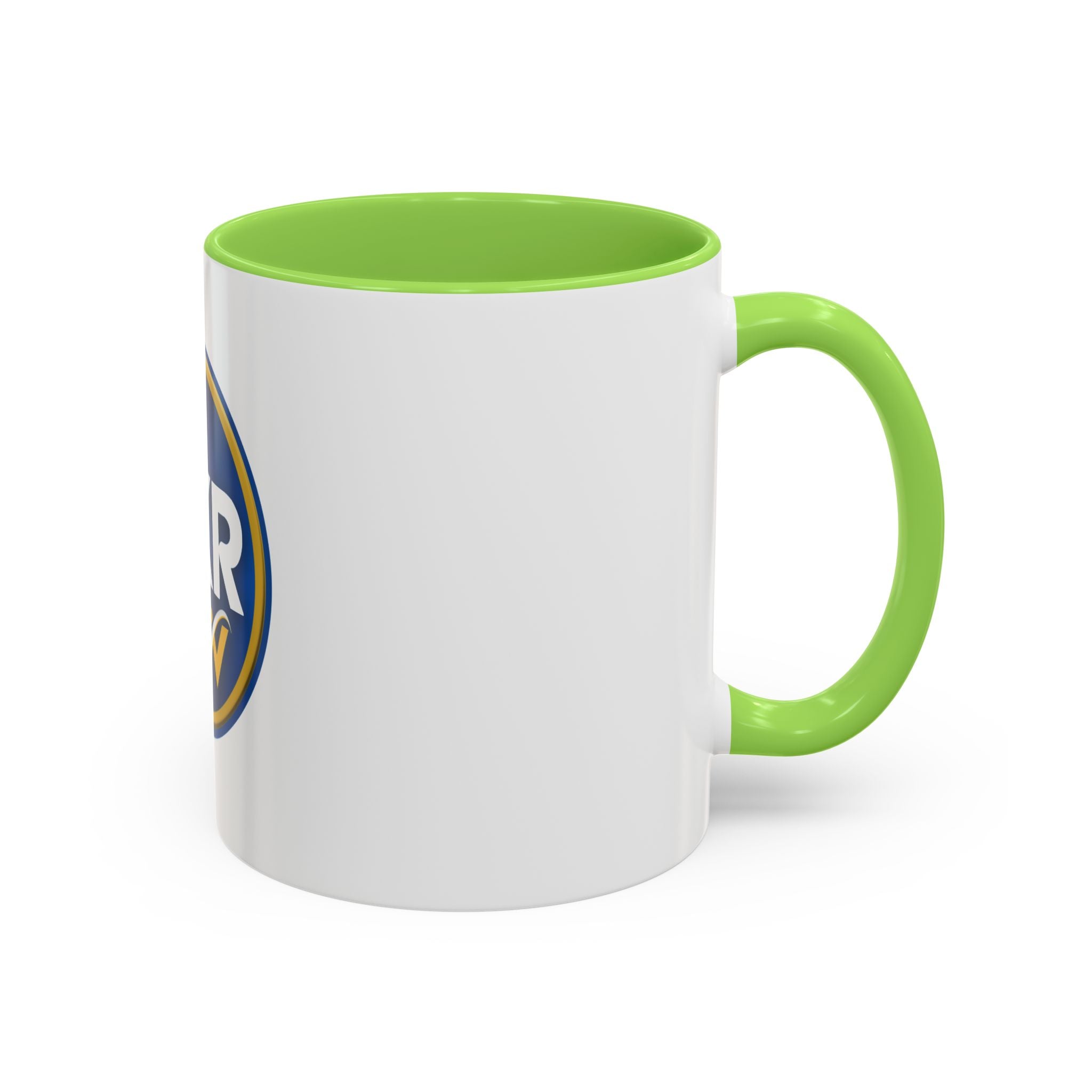 GKR TV Logo Mug — Color Accent Coffee Cup (11oz & 15oz)