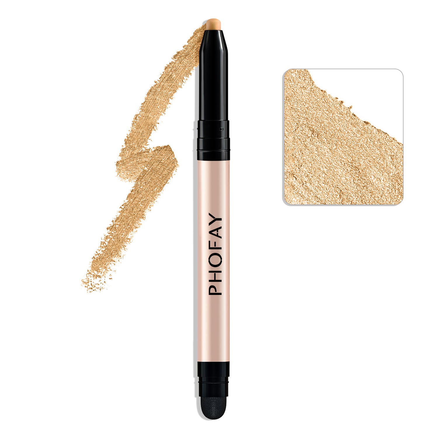 PHOFAY Waterproof Eyeshadow Stick – Long Lasting Cream Eye Makeup