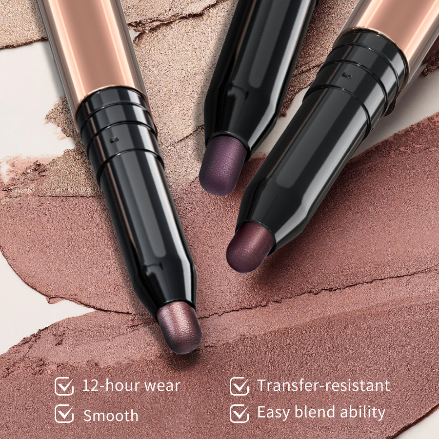PHOFAY Waterproof Eyeshadow Stick – Long Lasting Cream Eye Makeup