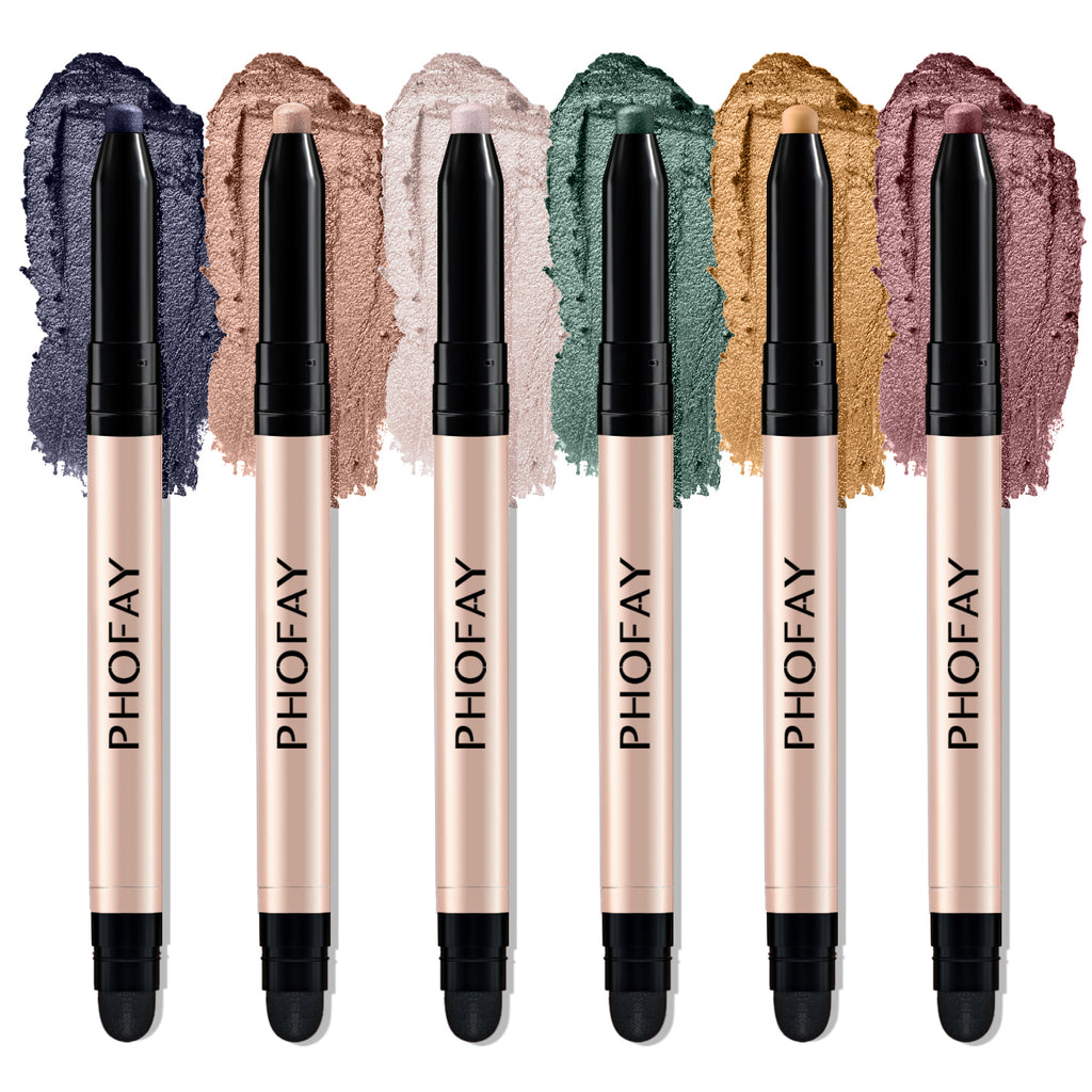 PHOFAY Waterproof Eyeshadow Stick – Long Lasting Cream Eye Makeup