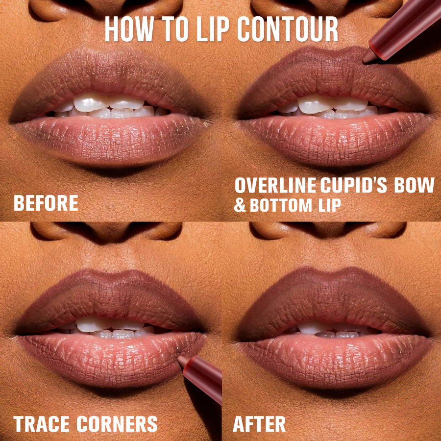 PHOFAY Waterproof Lip Liner Pencil – Long Lasting & Smudge Proof