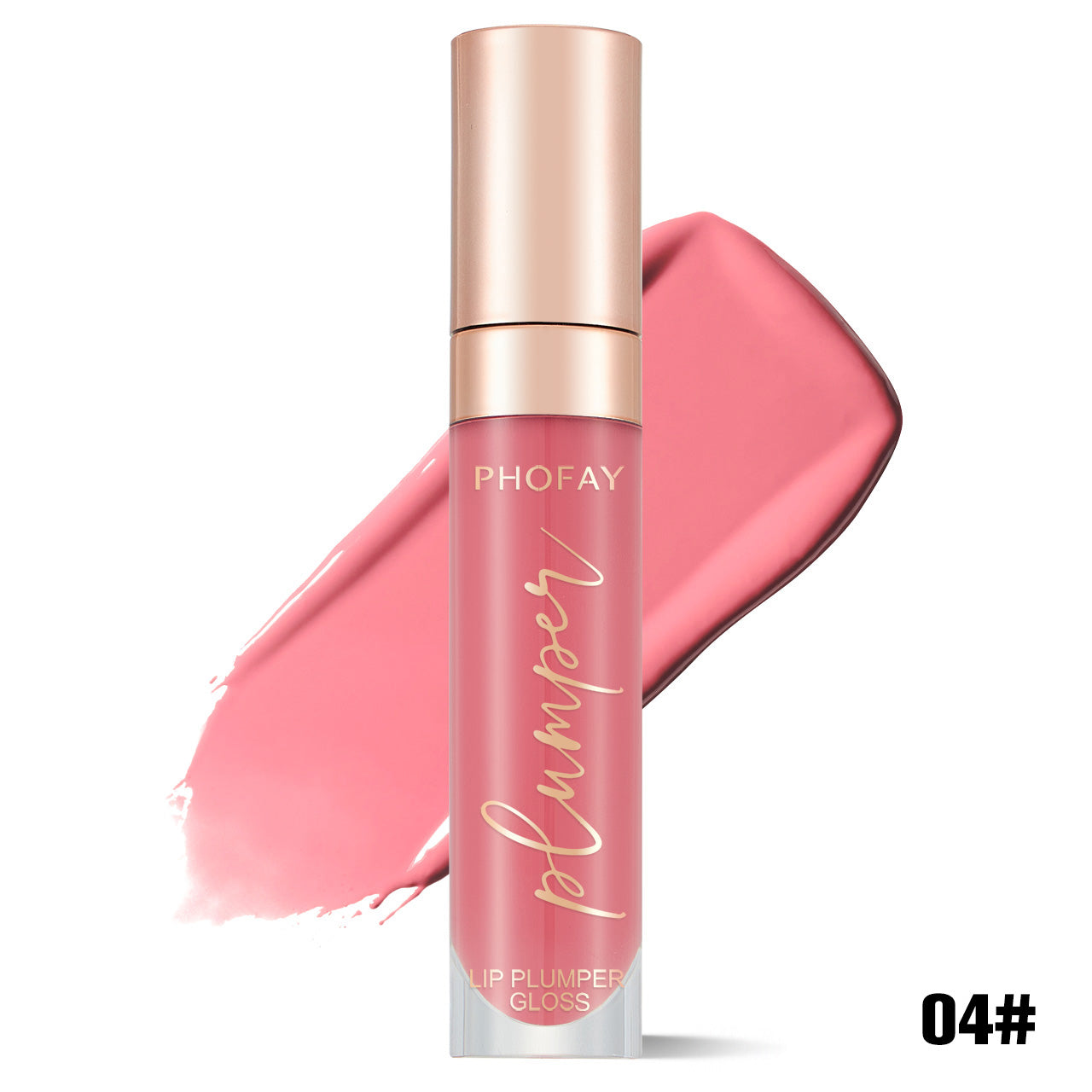 PHOFAY Plumping Lip Gloss – Hydrating Shine Lip Oil (Multiple Shades)