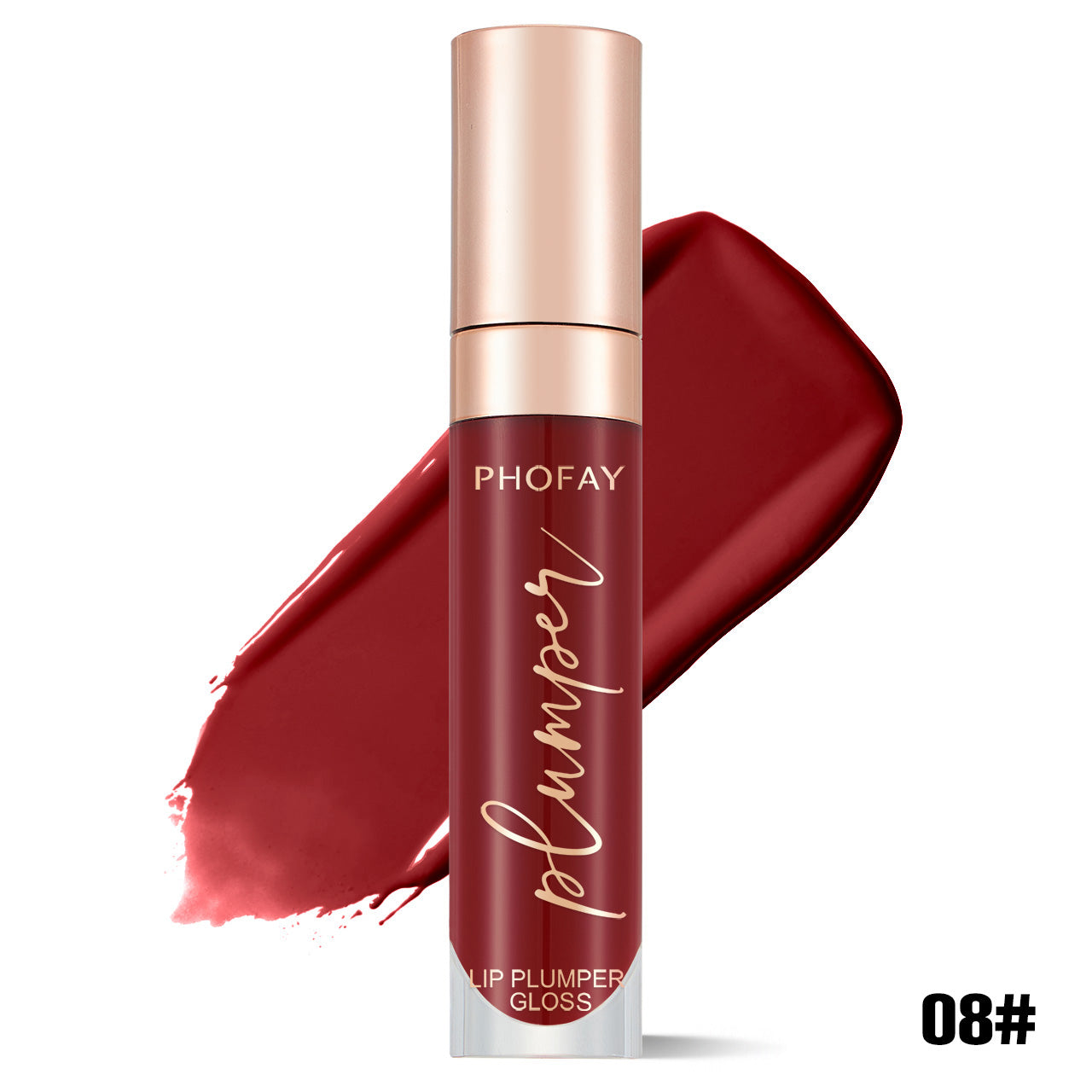 PHOFAY Plumping Lip Gloss – Hydrating Shine Lip Oil (Multiple Shades)