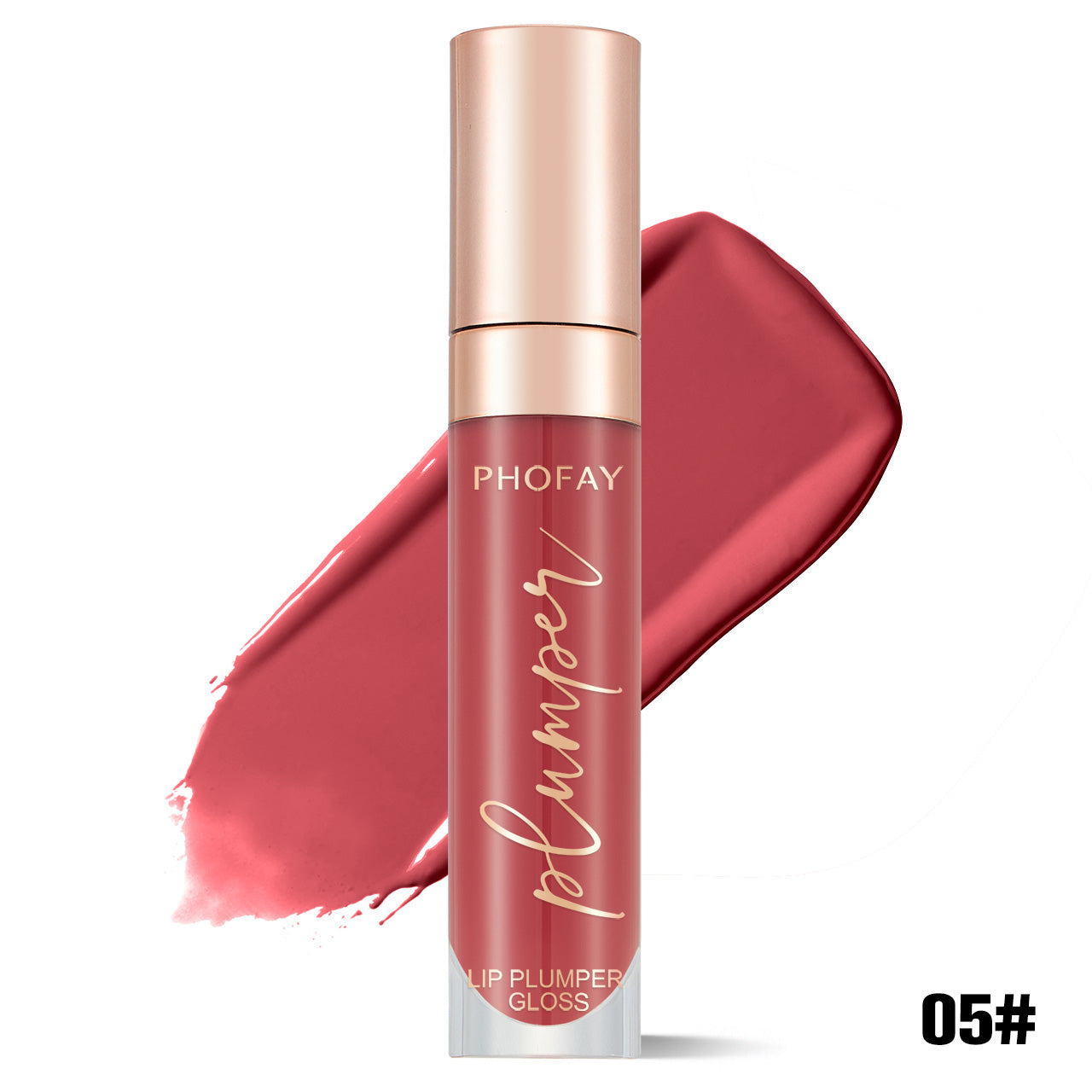 PHOFAY Plumping Lip Gloss – Hydrating Shine Lip Oil (Multiple Shades)