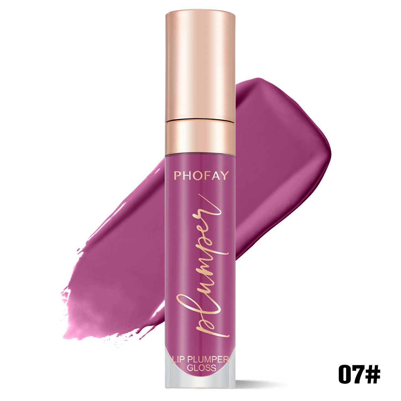 PHOFAY Plumping Lip Gloss – Hydrating Shine Lip Oil (Multiple Shades)