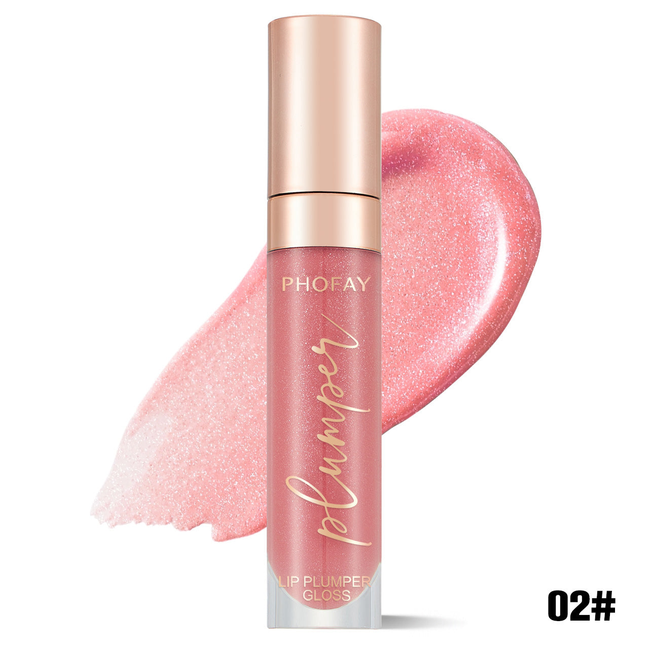 PHOFAY Plumping Lip Gloss – Hydrating Shine Lip Oil (Multiple Shades)