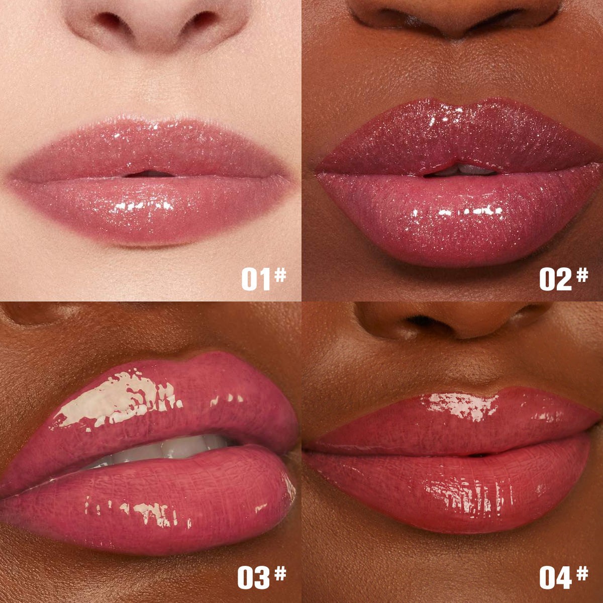PHOFAY Plumping Lip Gloss – Hydrating Shine Lip Oil (Multiple Shades)