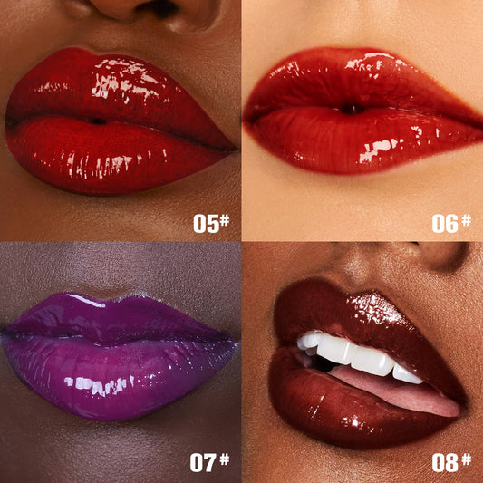 PHOFAY Plumping Lip Gloss – Hydrating Shine Lip Oil (Multiple Shades)