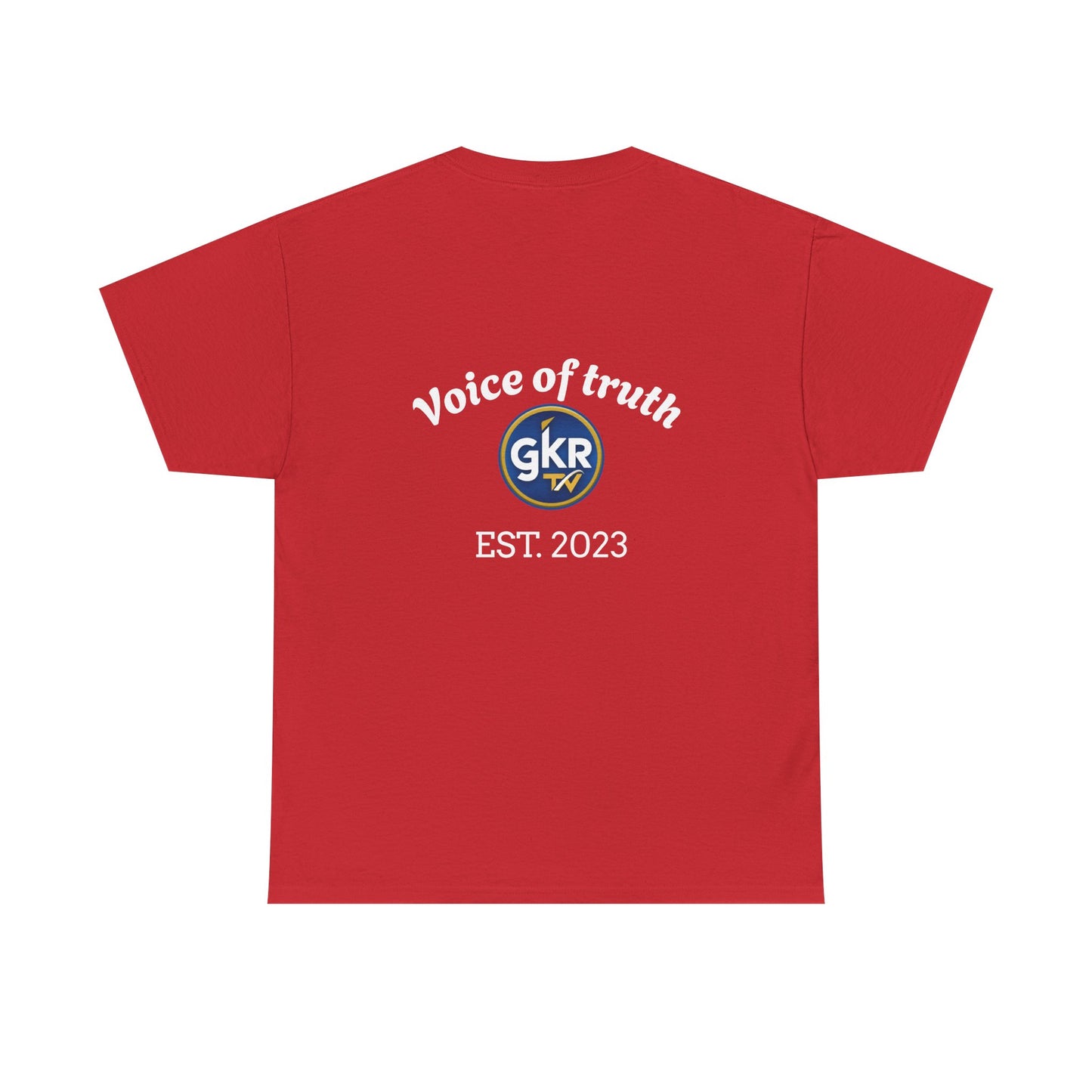 Voice of Truth GKR Logo Tee — Branded Graphic T-Shirt (EST. 2023)