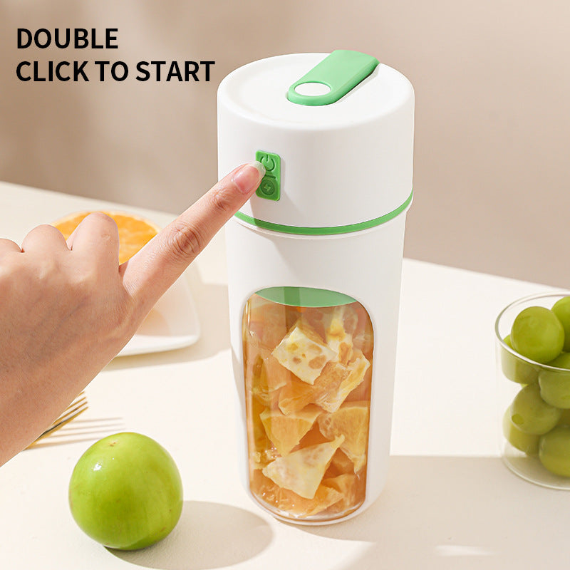 Portable USB Rechargeable Blender – Mini Juice Maker Bottle