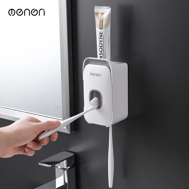 Automatic Toothpaste Dispenser wall mounted bathroom organizer
