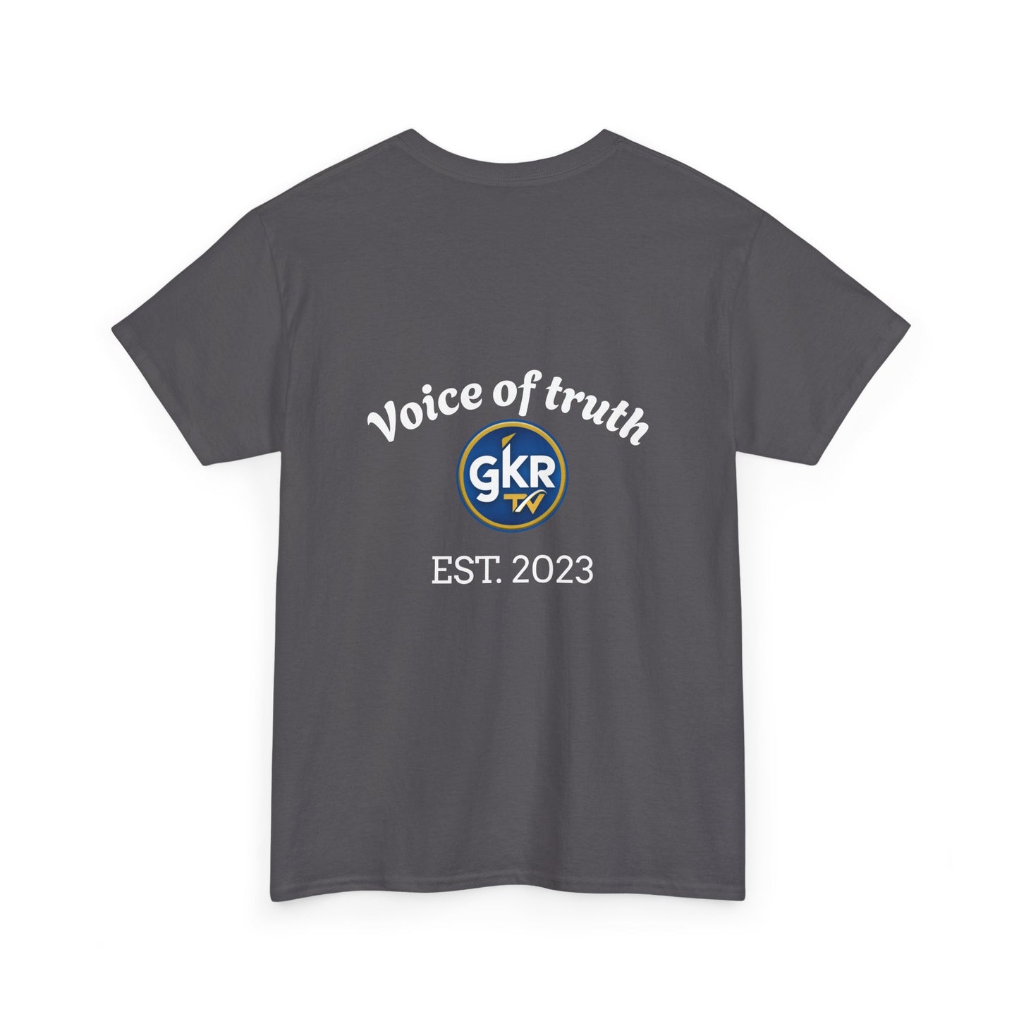 Voice of Truth GKR Logo Tee — Branded Graphic T-Shirt (EST. 2023)