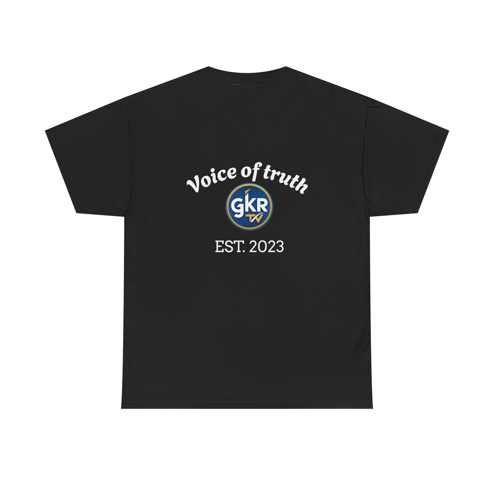 Voice of Truth GKR Logo Tee — Branded Graphic T-Shirt (EST. 2023)