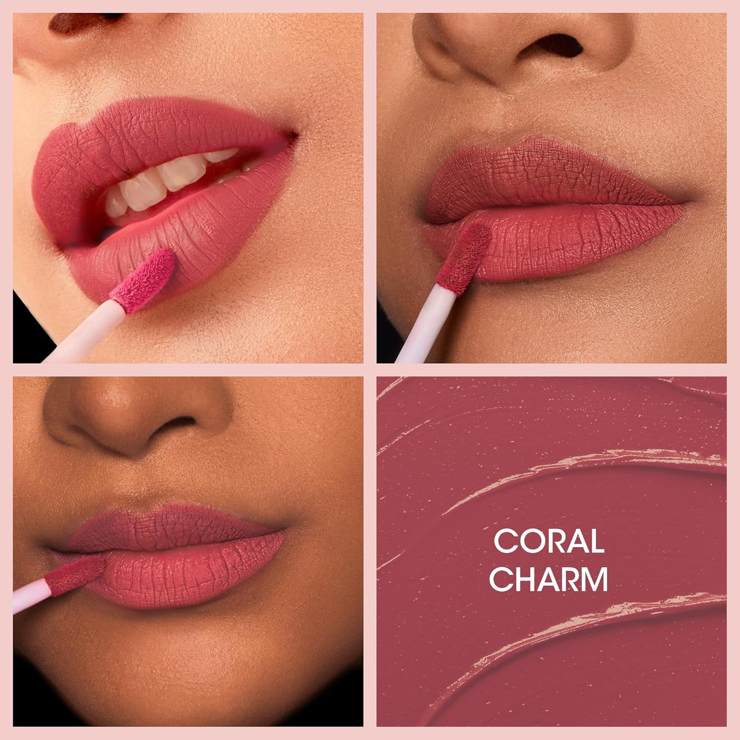 Og Beauty Coral Charm Moisture Lock Liquid Lipstick (4.5 Ml  1 Pc)