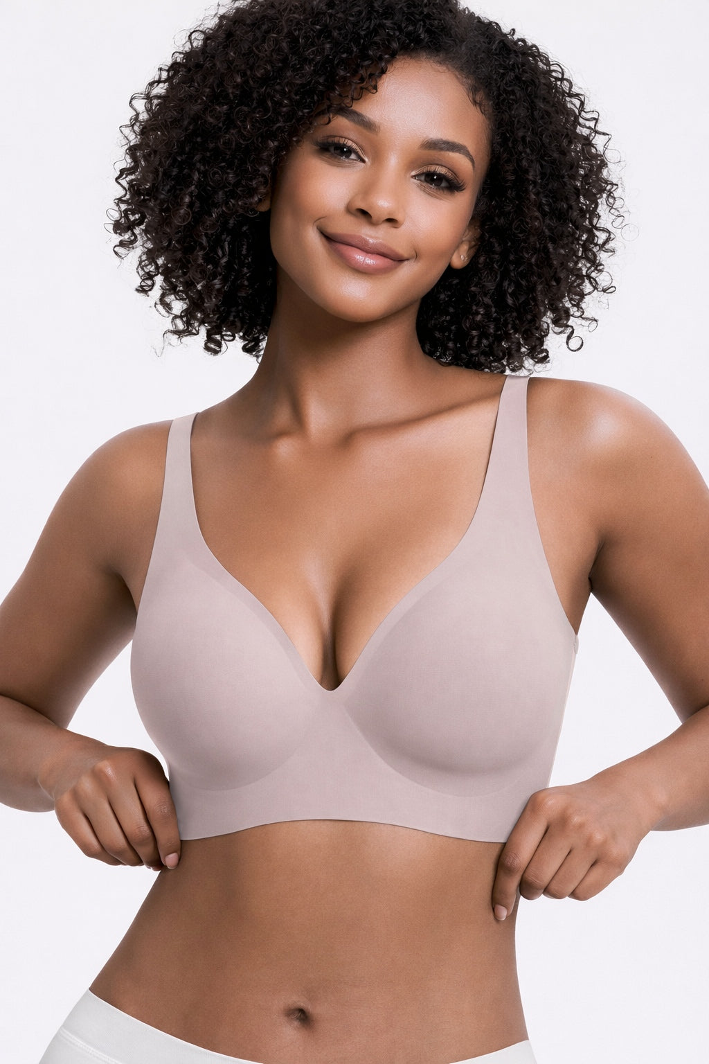 Seamless Wireless Push-Up Comfort Bralette for Women