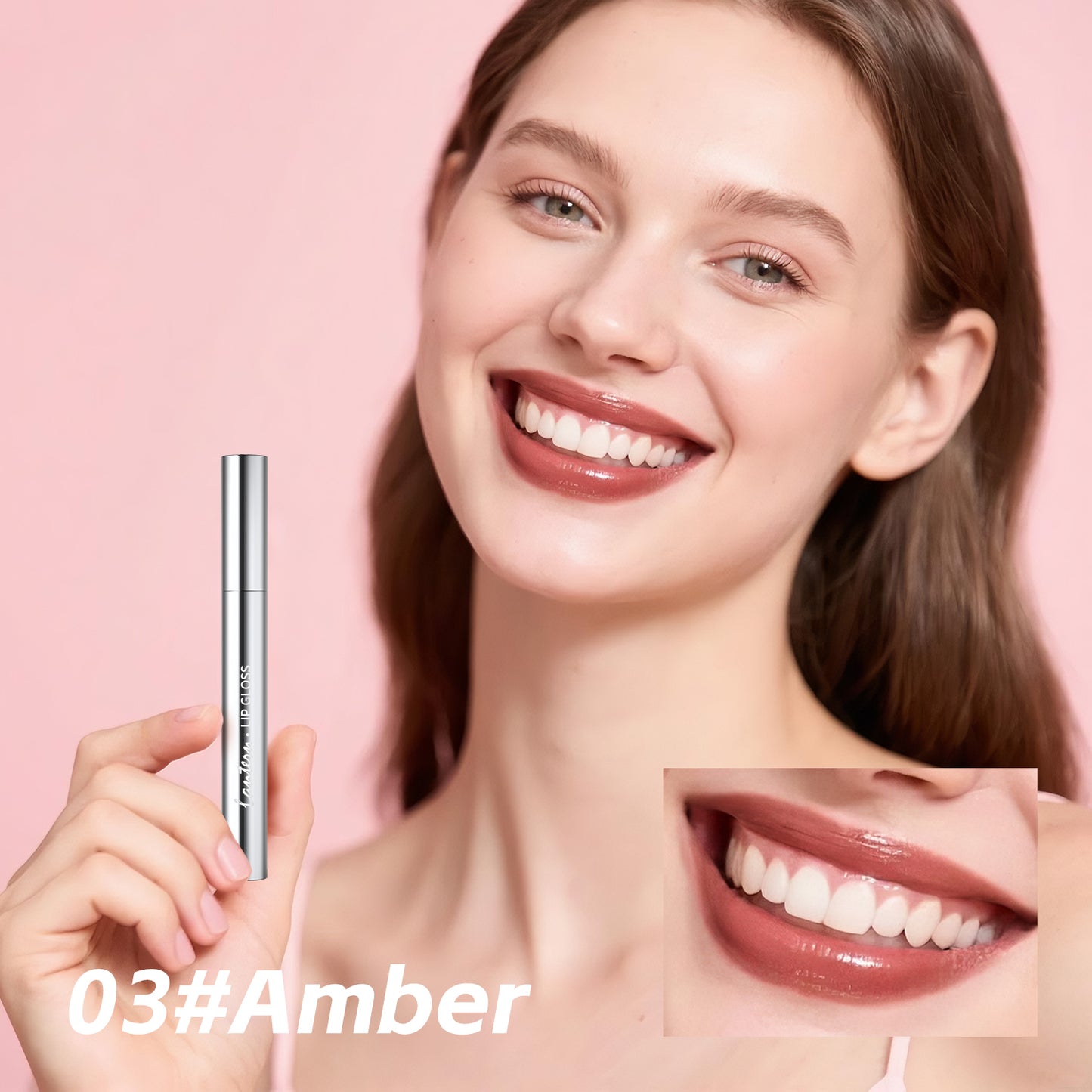 4 Colors Hydrating Lip Gloss Set – Long Lasting Waterproof Mirror Shine Lip Tint