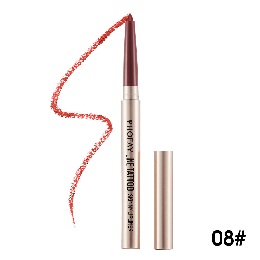 PHOFAY Waterproof Lip Liner Pencil – Long Lasting & Smudge Proof