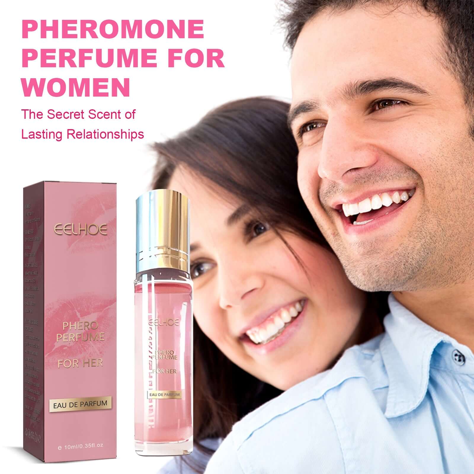 EELHOE Natural Floral Eau De Toilette Perfume For Women bottle