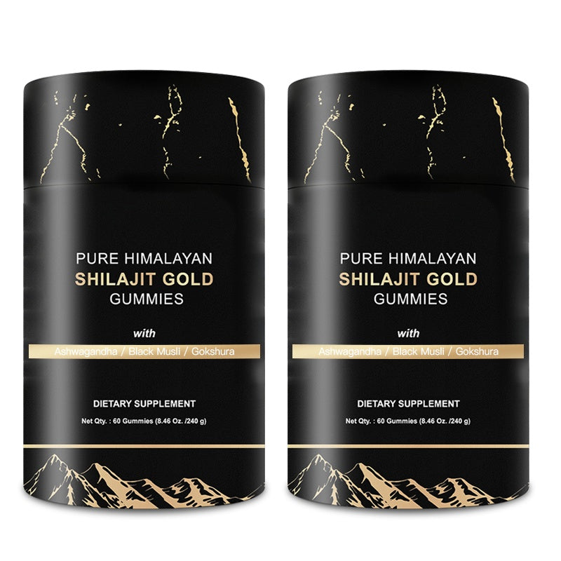 Pure Himalayan Shilajit Gold Gummies – 60 Count