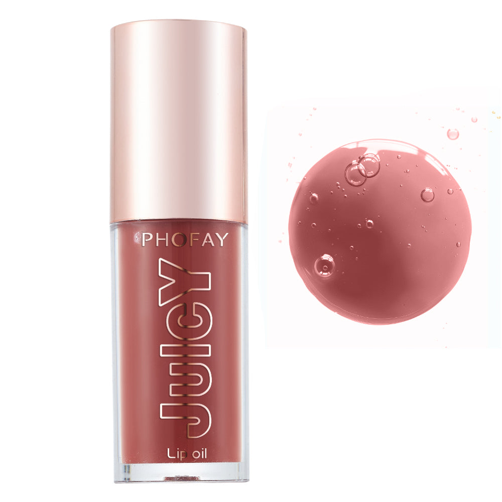 PHOFAY Juicy Lip Oil – Hydrating, Glossy & Non-Sticky Lip Care