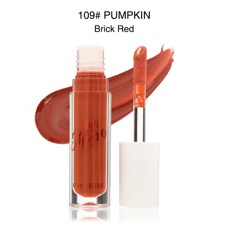 PHOERA High Shine Lip Gloss – Waterproof Long Lasting Lip Makeup
