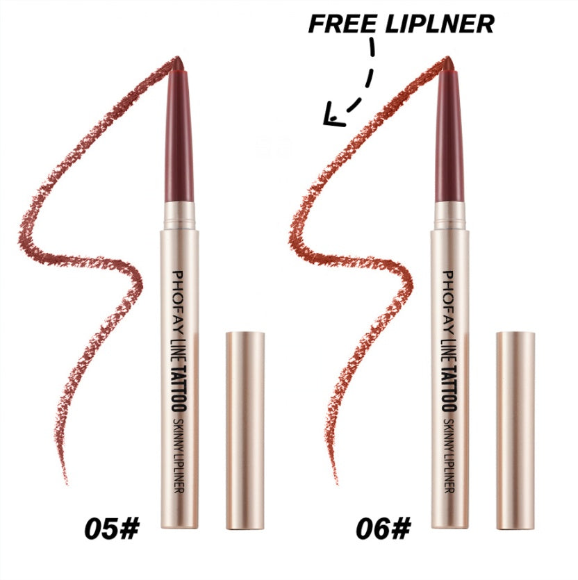 PHOFAY Waterproof Lip Liner Pencil – Long Lasting & Smudge Proof