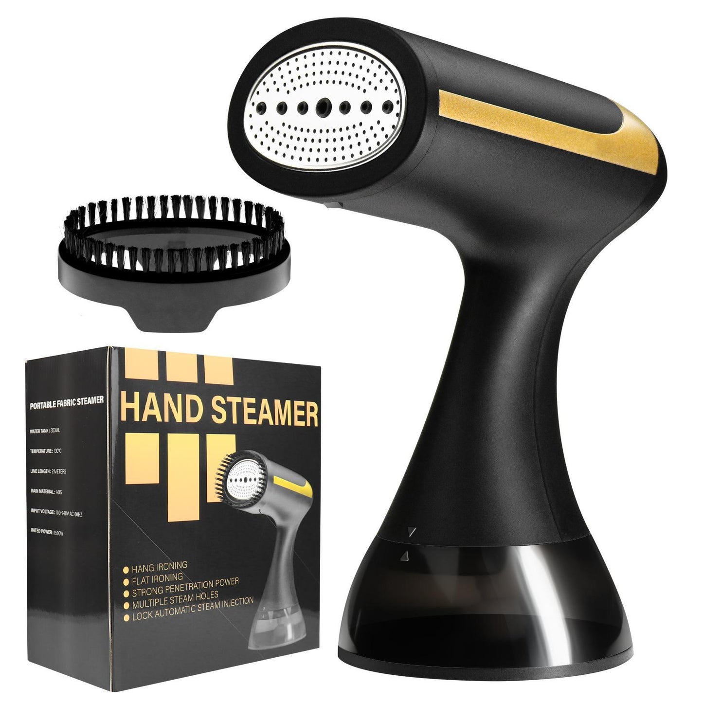 Portable Clothes Steamer – Fast Heat Garment Steamer for Travel & Home (Wrinkle Remover)