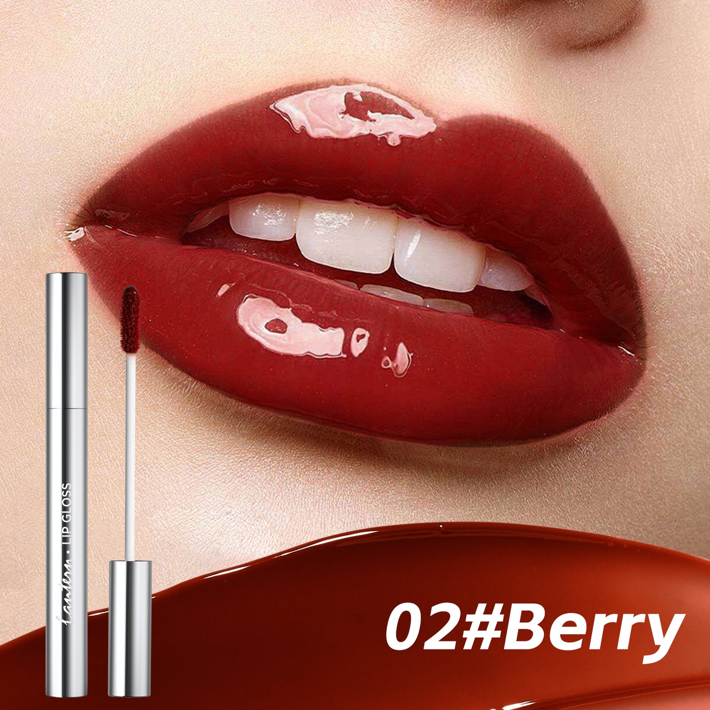 4 Colors Hydrating Lip Gloss Set – Long Lasting Waterproof Mirror Shine Lip Tint