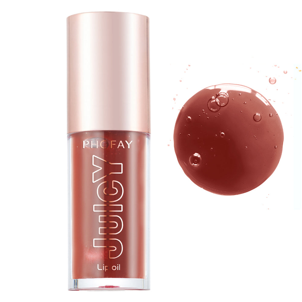PHOFAY Juicy Lip Oil – Hydrating, Glossy & Non-Sticky Lip Care