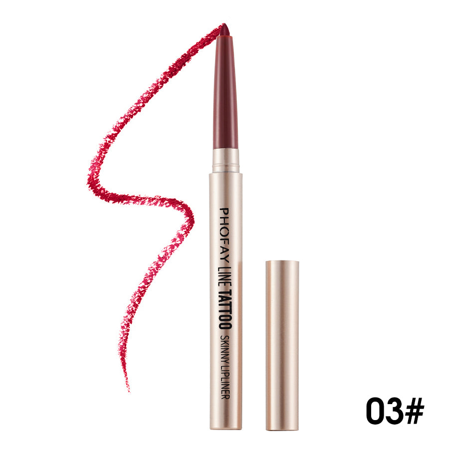 PHOFAY Waterproof Lip Liner Pencil – Long Lasting & Smudge Proof